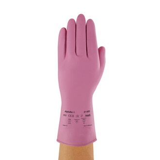 Latex Handschuh AlphaTec 87-085