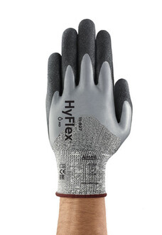 Öl-Schutzhandschuh Ansell HyFlex 11-927 Front Öl-Schutzhandschuh Ansell HyFlex 11-927 Front