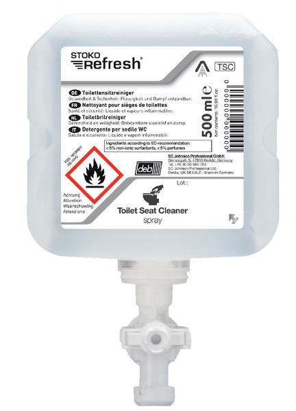 Reinigungsmittel Toilettensitz Stoko Refresh 500 m