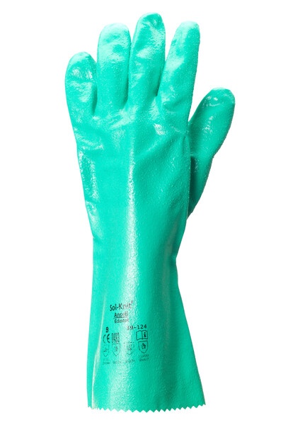 Nitril Chemikalienhandschuh AlphaTec 39-124