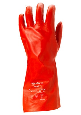 Chemikalienschutzhandschuh AlphaTec 15-554 Front