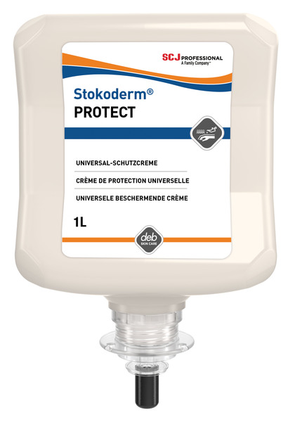 Handreiniger Creme Stokoderm Protect Pure 1 Liter 