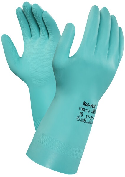 Chemikalienhandschuh AlphaTec Solvex 37-676 Nitril