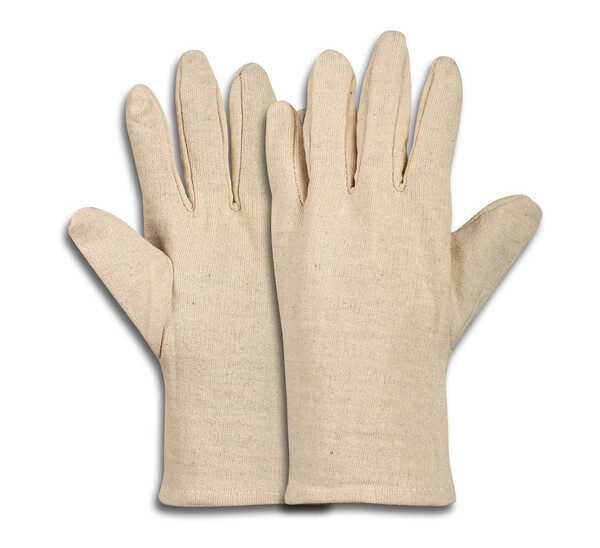 Baumwoll-Handschuh Cygnotex 30 Männergröße Front