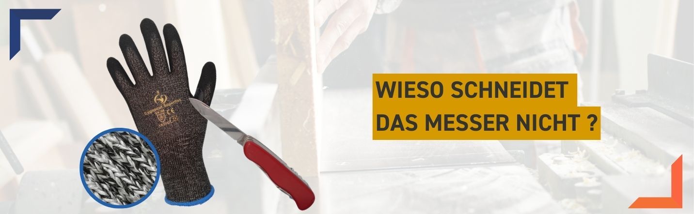 Banner-Schnittschutz bei Arbeitshandschuhen erklärt