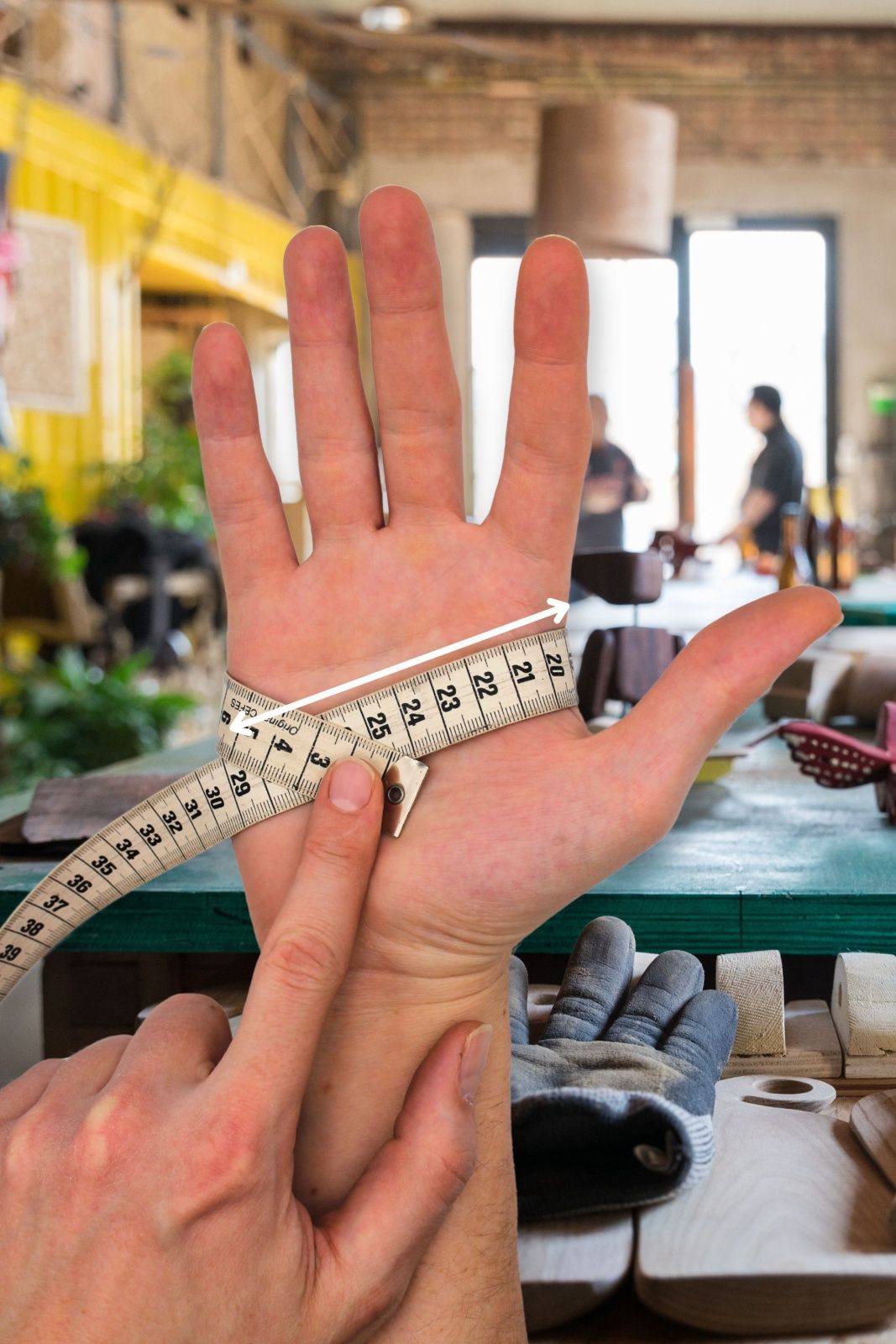 Wie messe ich meinen Handumfang für die Ermittlung der richtigen Handschuhgröße
