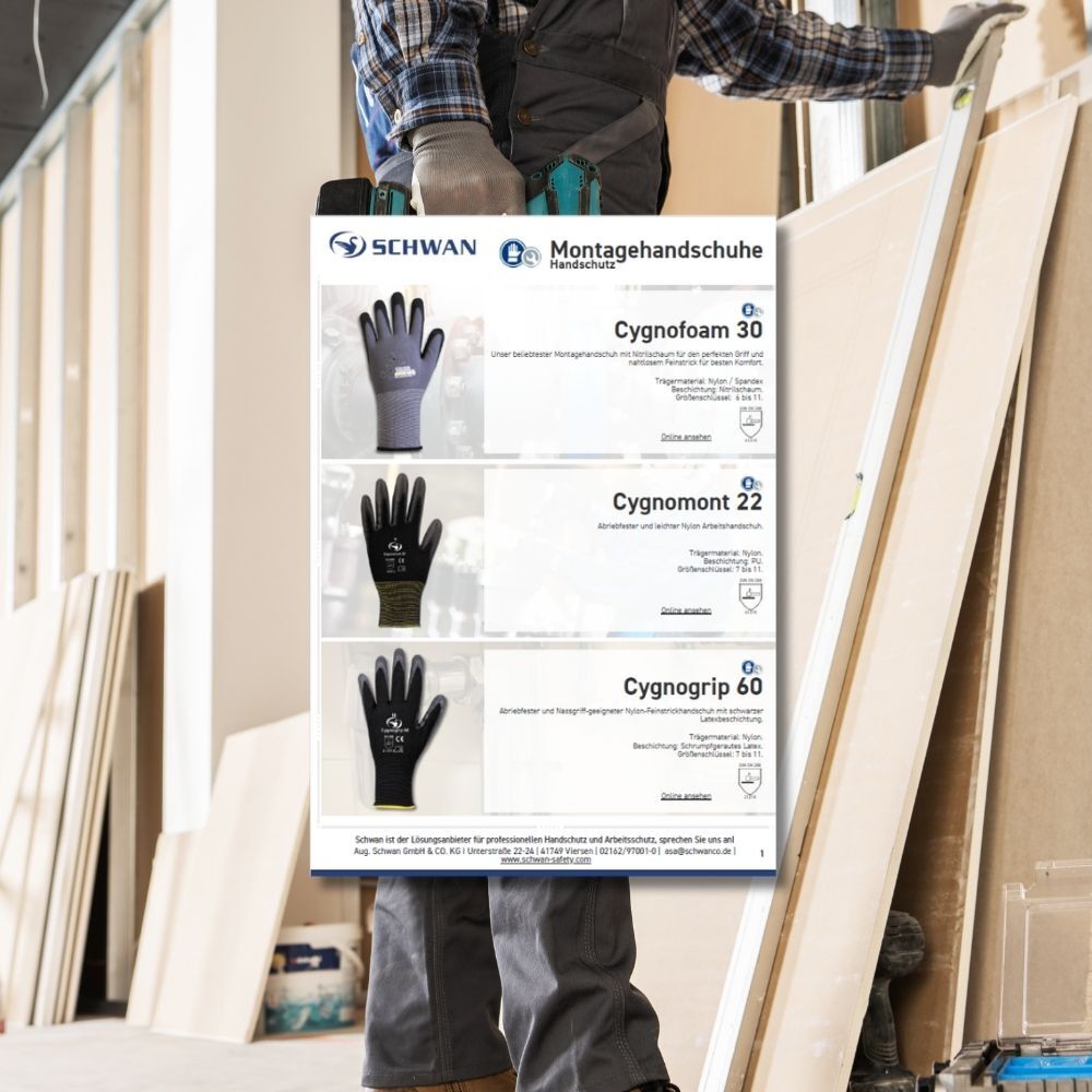 Banner Montagehandschuhe