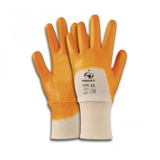 Baumwoll-Nitril-Handschuh Premium 4
