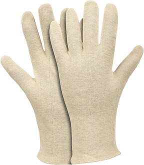 Baumwoll-Handschuh Cygnotex 10 Männergröße Front